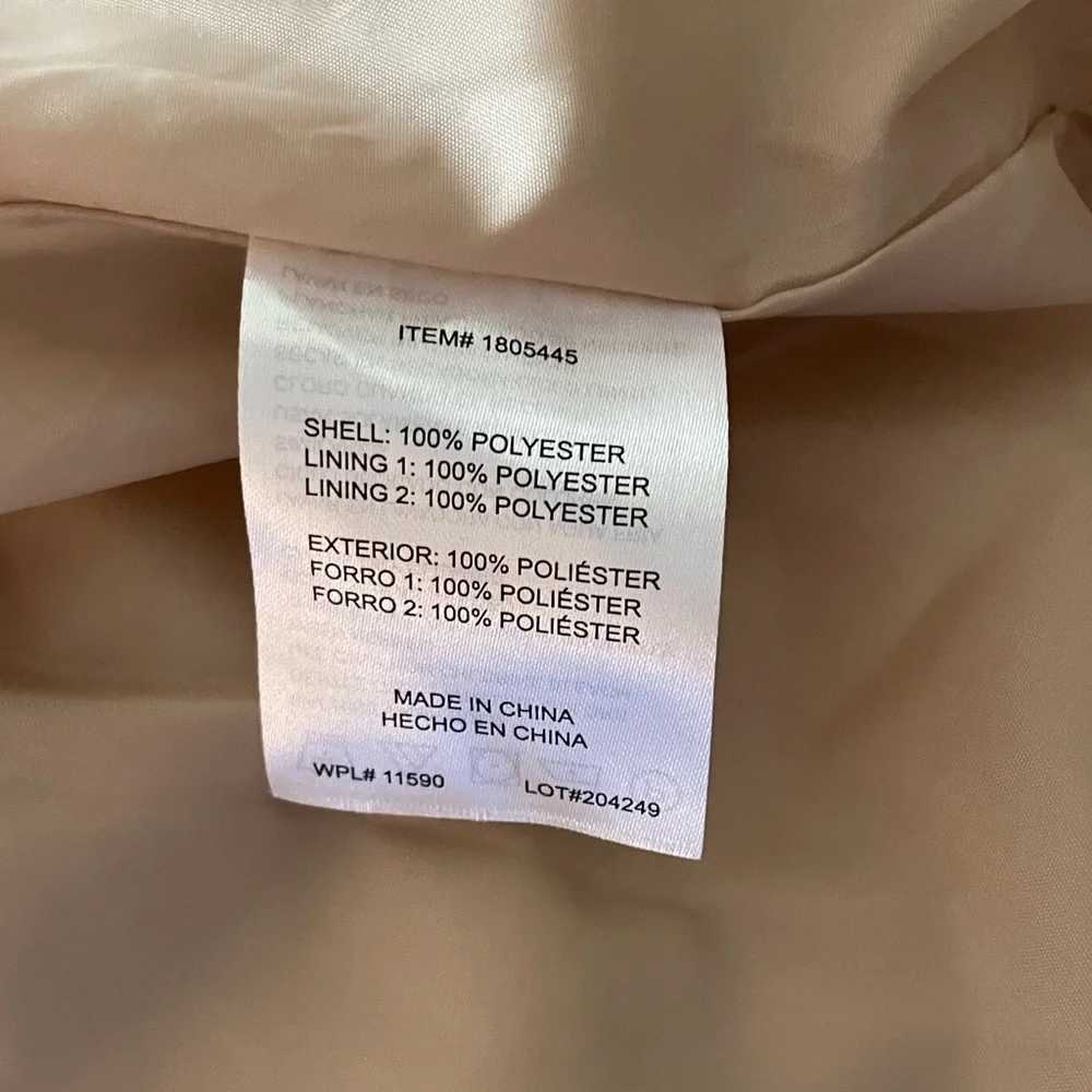 Weatherproof Women's Light Beige Trench Coat with Belt - Picture 6 of 7